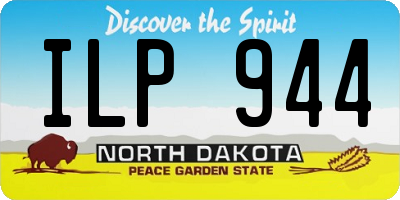 ND license plate ILP944