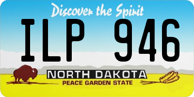 ND license plate ILP946