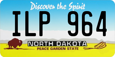 ND license plate ILP964