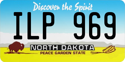 ND license plate ILP969
