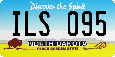 ND license plate ILS095