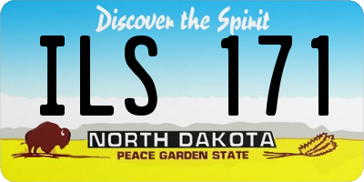 ND license plate ILS171