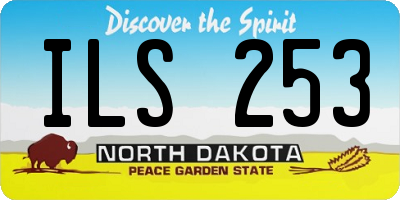 ND license plate ILS253