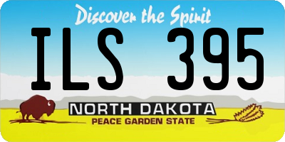 ND license plate ILS395