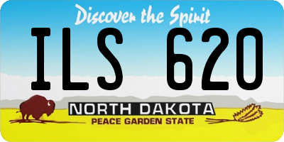 ND license plate ILS620