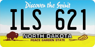 ND license plate ILS621