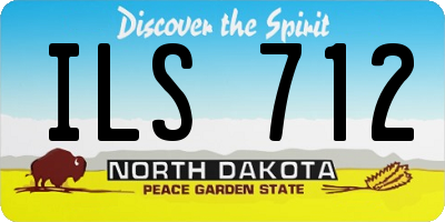 ND license plate ILS712