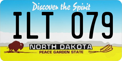ND license plate ILT079