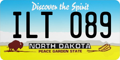 ND license plate ILT089