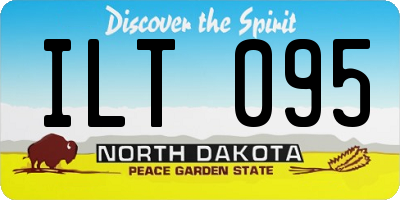 ND license plate ILT095