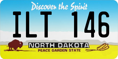 ND license plate ILT146