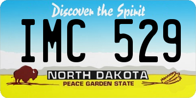 ND license plate IMC529