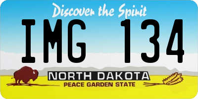 ND license plate IMG134