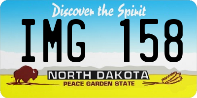 ND license plate IMG158