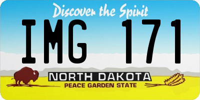 ND license plate IMG171