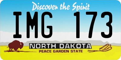 ND license plate IMG173