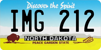 ND license plate IMG212