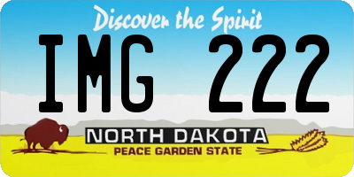 ND license plate IMG222