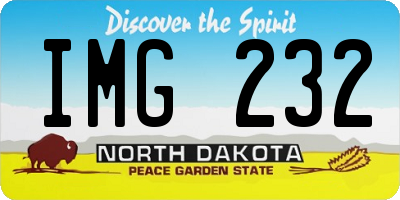 ND license plate IMG232
