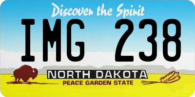 ND license plate IMG238