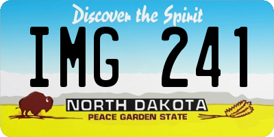 ND license plate IMG241