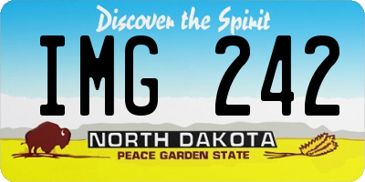 ND license plate IMG242