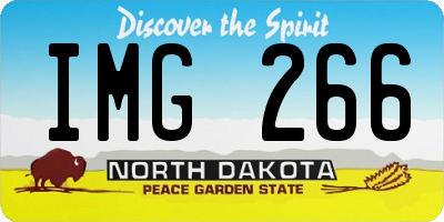 ND license plate IMG266
