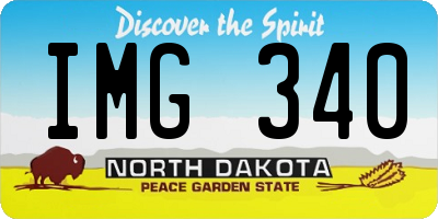 ND license plate IMG340
