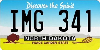 ND license plate IMG341