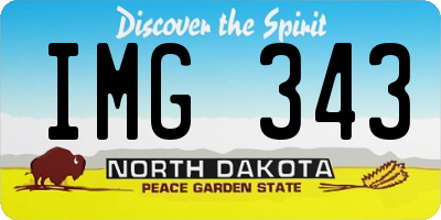 ND license plate IMG343