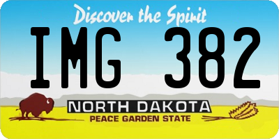 ND license plate IMG382