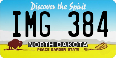 ND license plate IMG384