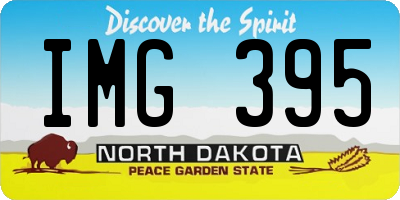 ND license plate IMG395