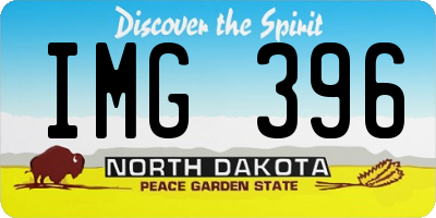 ND license plate IMG396
