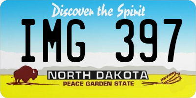 ND license plate IMG397