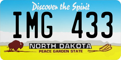 ND license plate IMG433