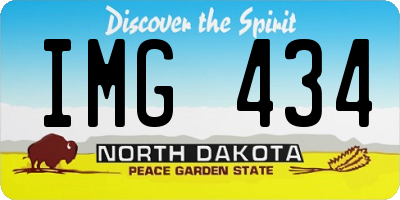 ND license plate IMG434