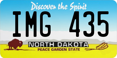 ND license plate IMG435