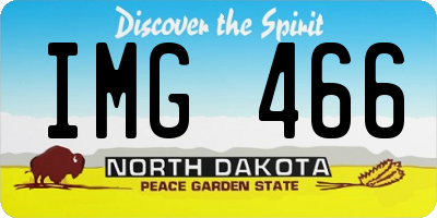 ND license plate IMG466