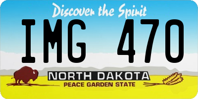ND license plate IMG470