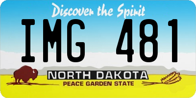ND license plate IMG481