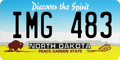 ND license plate IMG483