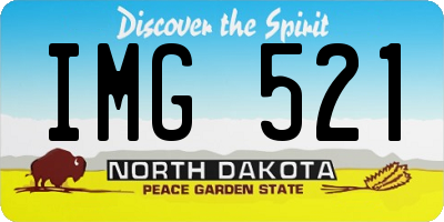 ND license plate IMG521