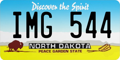 ND license plate IMG544