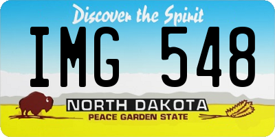 ND license plate IMG548