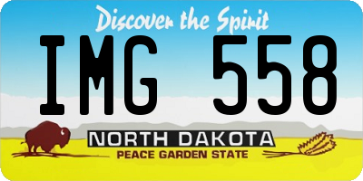 ND license plate IMG558