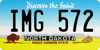 ND license plate IMG572
