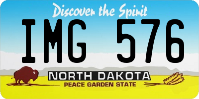 ND license plate IMG576