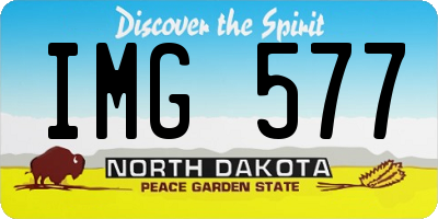 ND license plate IMG577