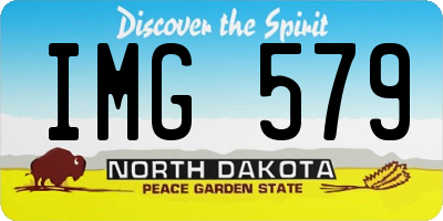 ND license plate IMG579